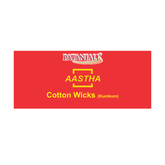 Aastha Cotton Wicks Kumkum 25 g - Enhance Your Spiritual Rituals