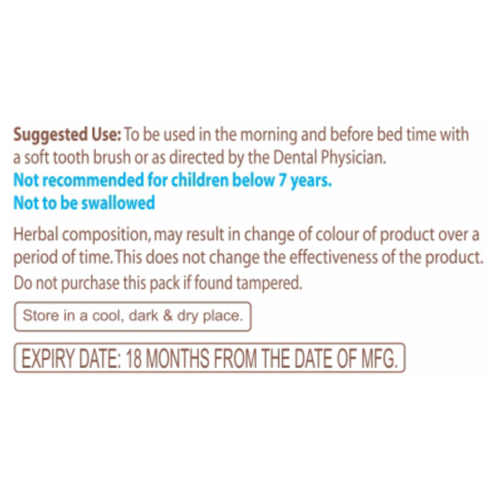 Patanjali Dant Kanti Medicated Toothpaste 100 g - Natural Oral Care Solution