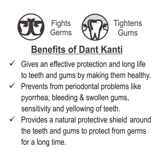 Patanjali Dant Kanti Aloevera Gel Toothpaste 80 g - Natural Oral Care Solution