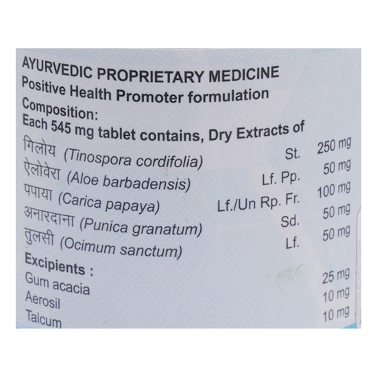 Divya Denguenil Vati 80 Tabs - Herbal Supplement for Well-being