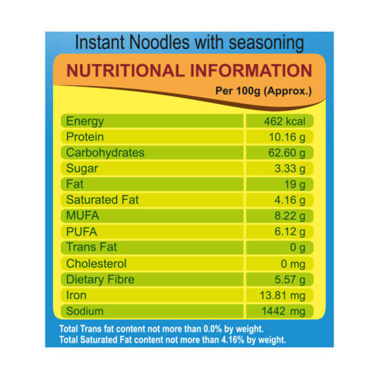 Patanjali Atta Noodles Desi Masala 60g - Authentic Indian Flavor