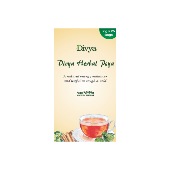 Divya Herbal Peya 50 g - Soothing Herbal Tea Blend