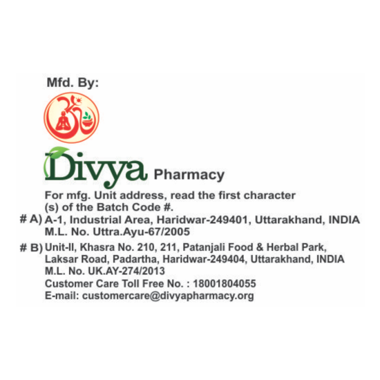 Divya Switrghan Lep 100 g - Herbal Skin Care