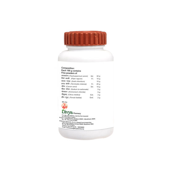 Divya Gashar Churna 100 g - Natural Digestive Support