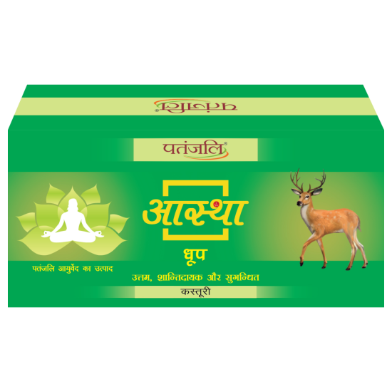 Aastha Kasturi Dhoop 10 Stick 50 g - Aromatic Spiritual Experience