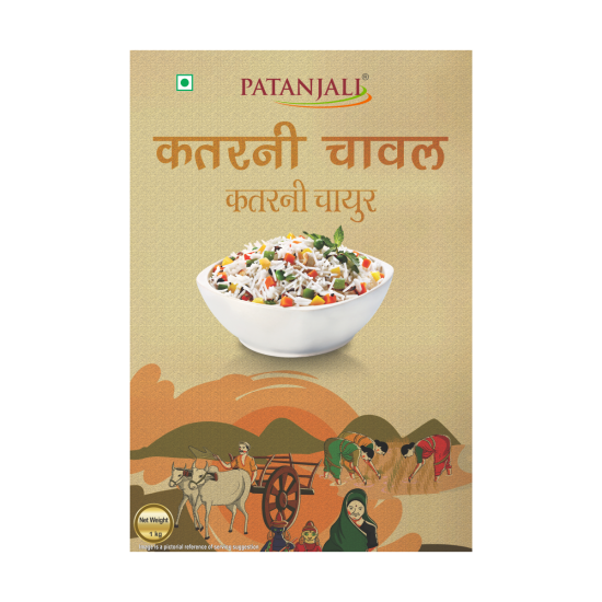 Patanjali Katarani Rice 1 kg - Premium Quality for Culinary Delight