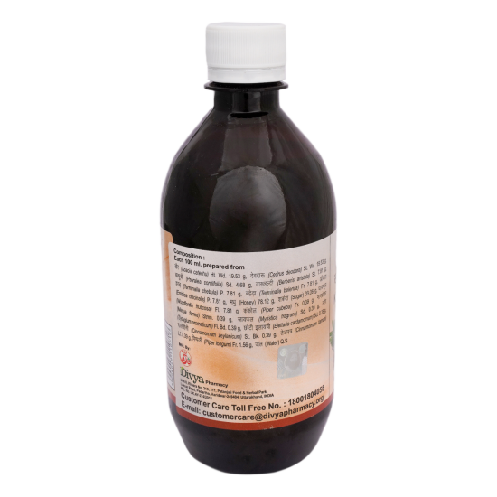 Divya Khadirarishth 450 ml - Herbal Tonic for Well-being