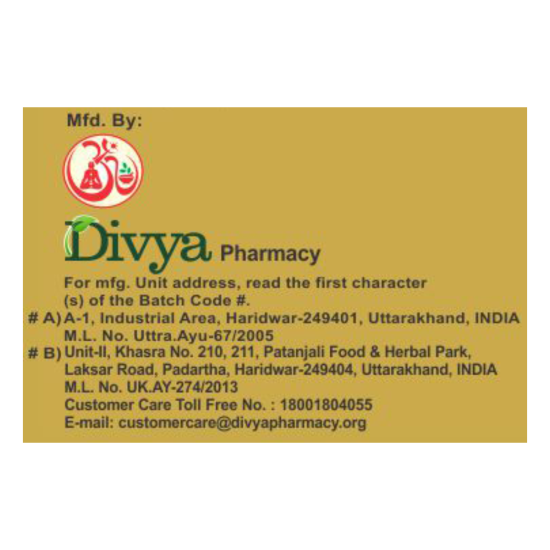 Divya Lauh Bhasma 5 g - Traditional Ayurvedic Iron Supplement