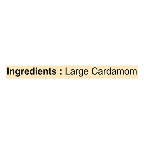 Patanjali Large Cardamom 50 g - Premium Quality Spice