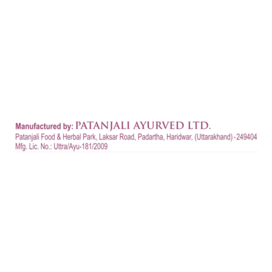 Patanjali Lohasava L 450 ml - Herbal Tonic for Well-being