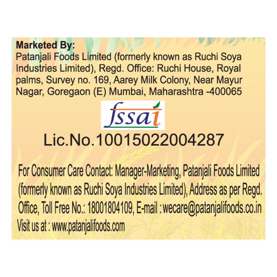 Patanjali Navratna Atta 2 kg - Premium Quality Flour