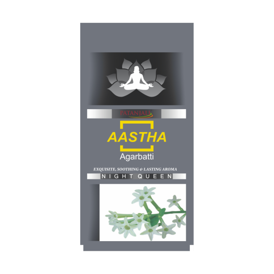 Aastha Agarbatti Raat Ki Rani 150 g - Captivating Floral Incense