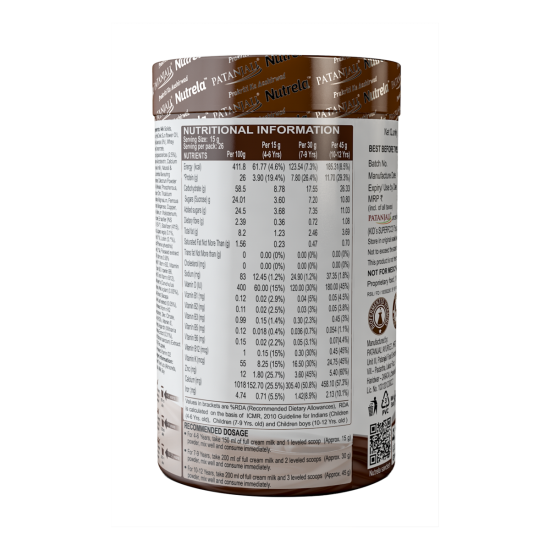 Patanjali Nutrela Kid's Superfood 400 g - Essential Nutrients for Kids
