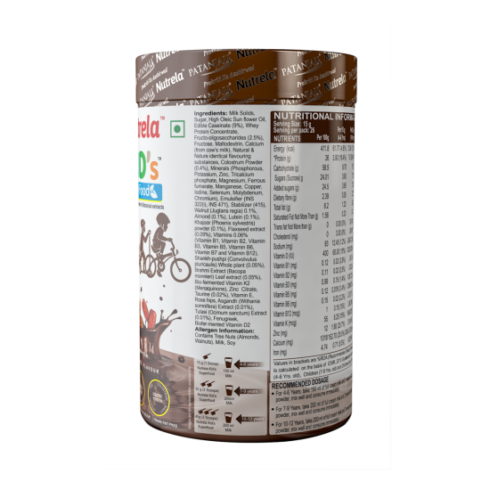 Patanjali Nutrela Kid's Superfood 400 g - Essential Nutrients for Kids