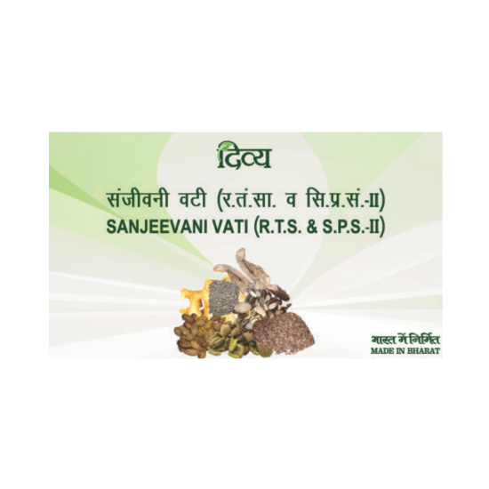 Divya Sanjeevani Vati 20 g - Natural Herbal Supplement