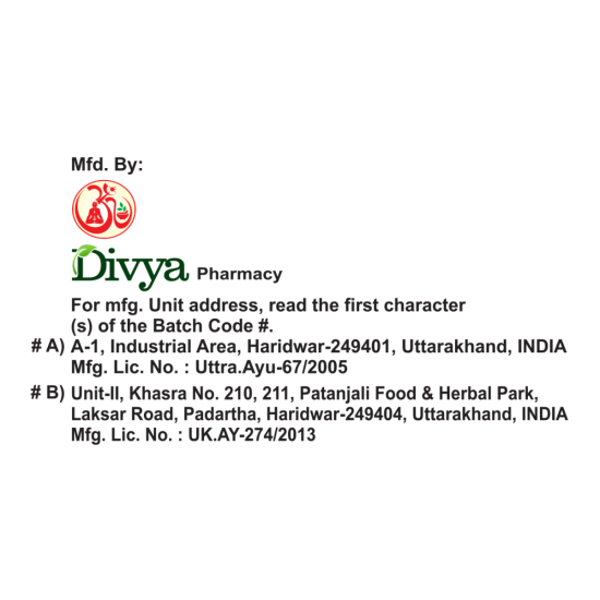 Divya Shuddh Konch Beej Churna 100 g - Natural Wellness Solution