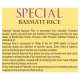 Patanjali Special Basmati Rice 1 kg - Premium Quality & Aromatic