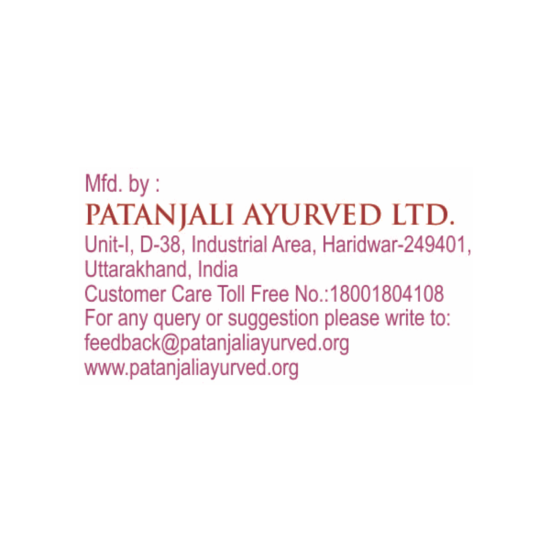 Patanjali Swet Mushli Churna 100 g - Natural Herbal Supplement