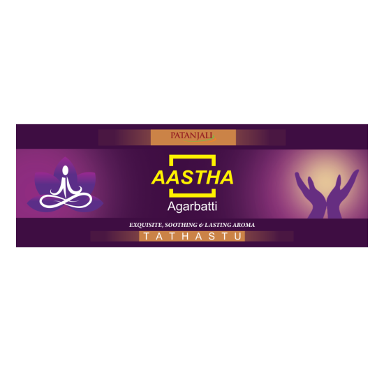 Aastha Agarbatti Tathastu 18 Stick 30 g - Divine Fragrance for Serenity