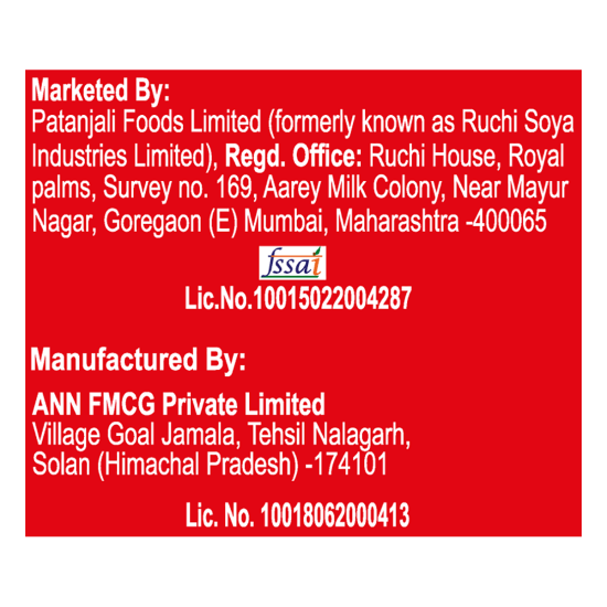 Patanjali Tomato Ketchup without Onion Garlic 950 ml - Tangy Delight