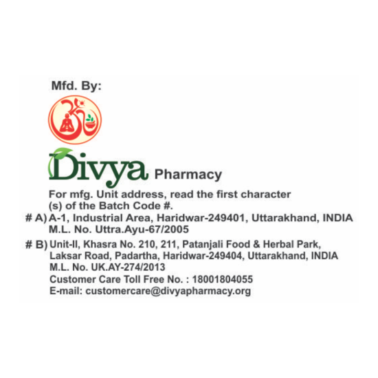 Divya Udarkalp Churna 100 g - Herbal Digestive Support