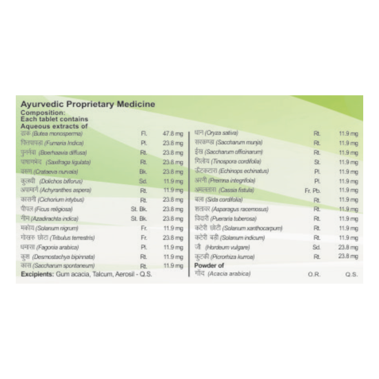 Divya Vrikkdoshhar Vati 20 g - Herbal Kidney Support