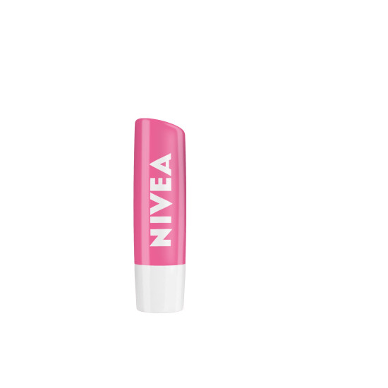 NIVEA Soft Rose Shine Lip Balm - 24H Moisture & Glossy Finish