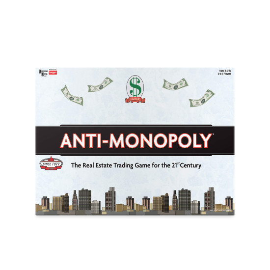 Funskool Games Anti Monopoly - Classic Real Estate Trading Game for Family Fun
