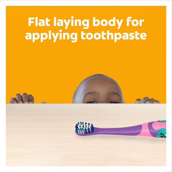 Colgate Barbie Electric Toothbrush for Kids - Extra Soft Bristles