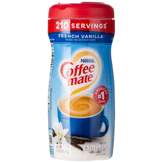 Nestle Coffee Mate French Vanilla - Creamy Coffee Enhancer