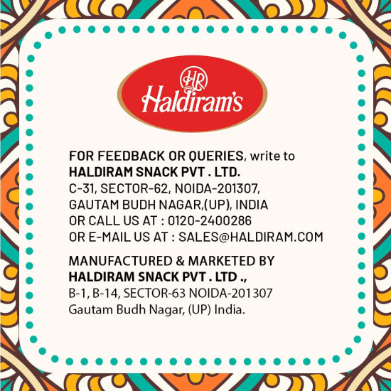 Haldirams Gathia, 200g - Authentic Spicy Indian Snack