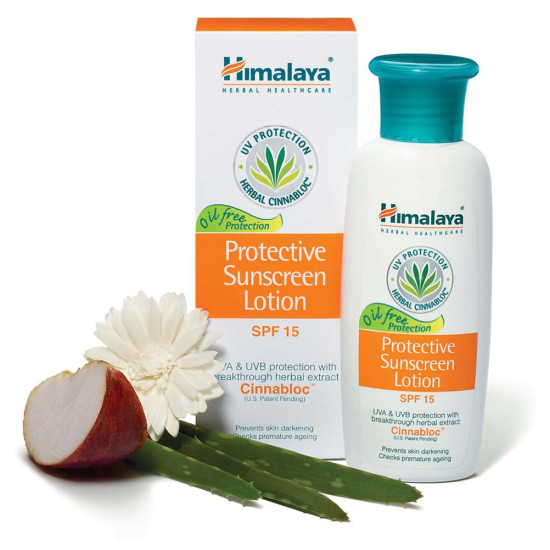 Himalaya Herbals Protective Sunscreen Lotion - UVA & UVB Protection Himalaya Herbals Protective Sunscreen Lotion - UVA & UVB Protection