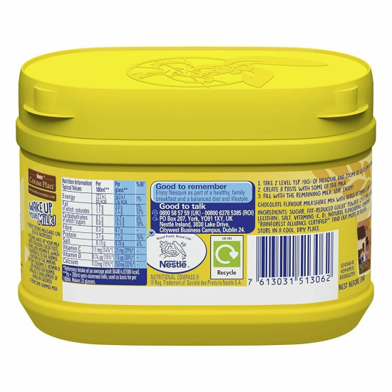 Nestle Nesquik Chocolate Drink - Delicious Milkshake Mix