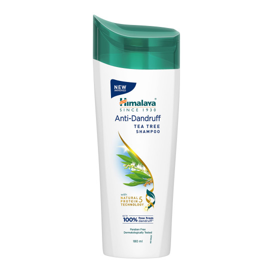 Himalaya Anti-Dandruff Tea Tree Shampoo - Removes Up to 100% Dandruff