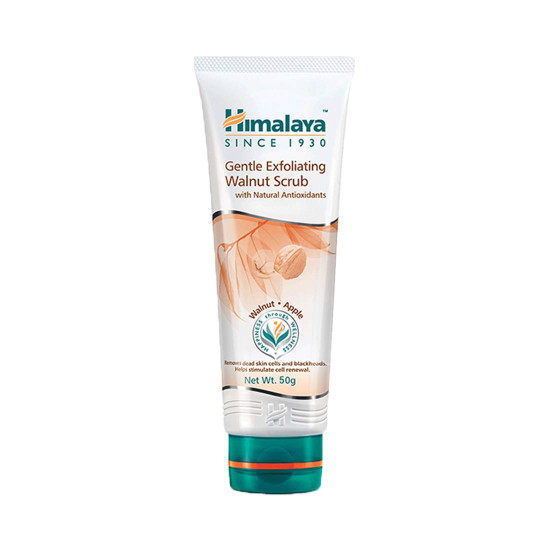 Himalaya Herbals Gentle Exfoliating Walnut Scrub - Hydrate & Purify
