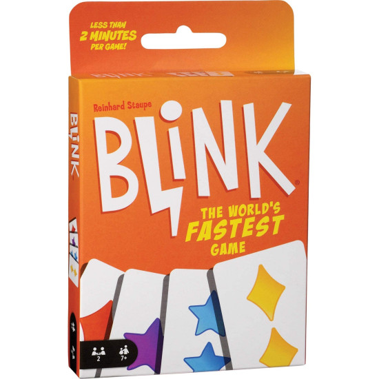 Mattel Reinhards Staupe's Blink - The World's Fastest Card Game for Kids
