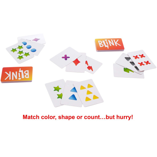 Mattel Reinhards Staupe's Blink - The World's Fastest Card Game for Kids