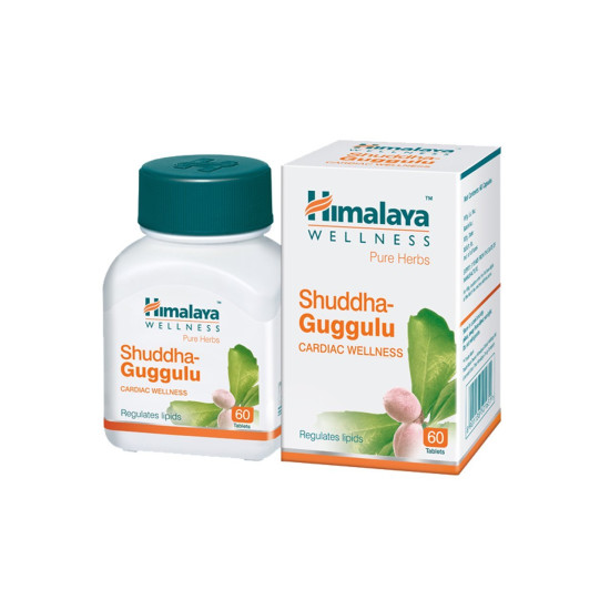 Himalaya Herbals Shuddha Guggulu Capsules - Natural Health Supplement