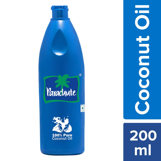 Parachute Coconut Hair Oil 200 Ml Bottle - Pure Coconut Nourishment