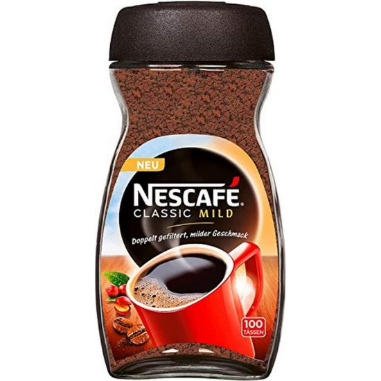 Nescafe Classic Mild Instant Coffee - Medium-Dark Roast 200g