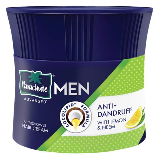 Parachute Advansed Hair Cream For Men - Anti Dandruff & Non-Sticky