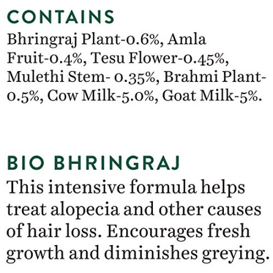 Biotique Bhringraj Therapeutic Hair Oil - Intensive Hair Regrowth Treatment
