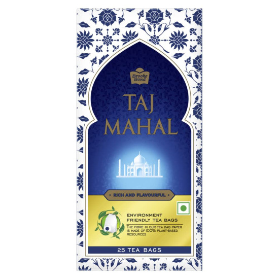 Taj Mahal Brooke Bond Tea Bags - Finest Indian Flavors