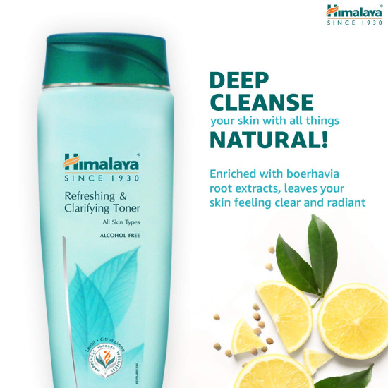 Himalaya Refreshing and Clarifying Toner - Deep Cleansing for All Skin Types