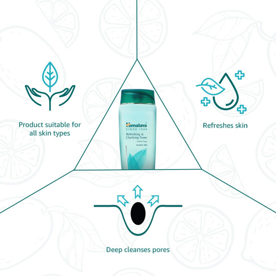 Himalaya Refreshing and Clarifying Toner - Deep Cleansing for All Skin Types