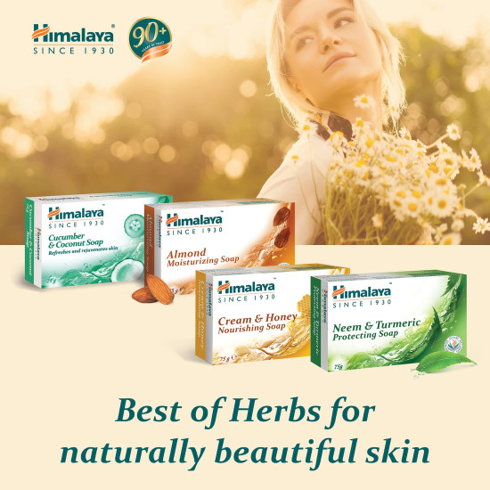 Himalaya Herbals Nourishing Cream and Honey Soap - Softens & Moisturizes
