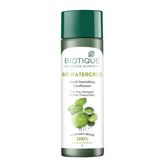 Biotique Bio Watercress Fresh Nourishing Conditioner - Natural Hair Care
