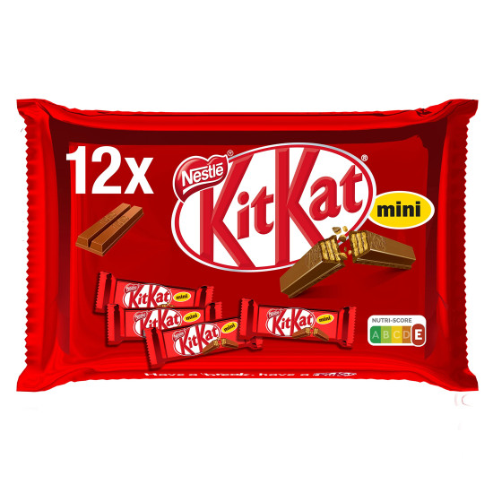 Nestle KIT KAT Mini Pouch - Crisp Wafers in Milk Chocolate