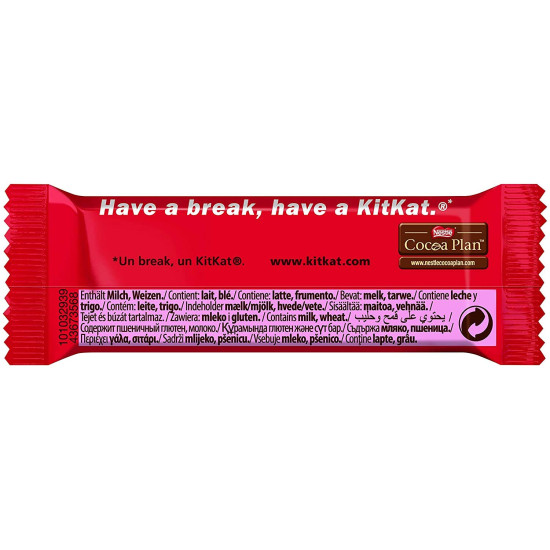 Nestle KIT KAT Mini Pouch - Crisp Wafers in Milk Chocolate