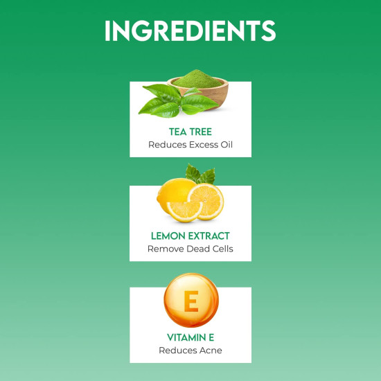 Jovees Herbal Tea Tree Oil Control Face Wash - Paraben and Alcohol Free Jovees Herbal Tea Tree Oil Control Face Wash - Paraben and Alcohol Free